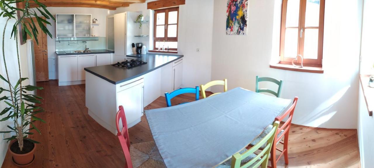 Apartments Ban Guggugg Colle Isarco Bagian luar foto